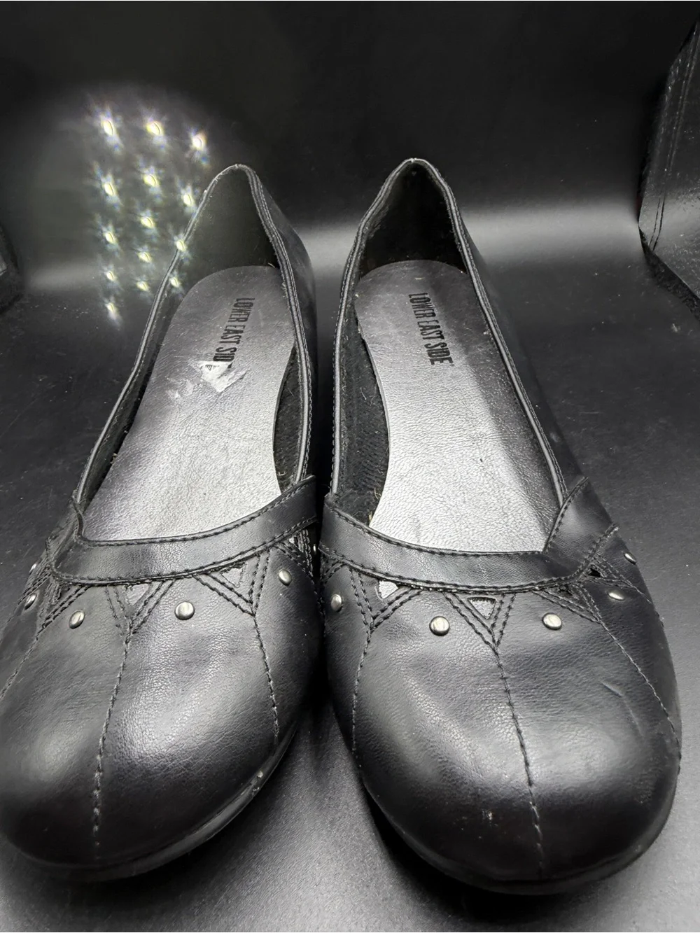 Lower east side Black Women's Flats